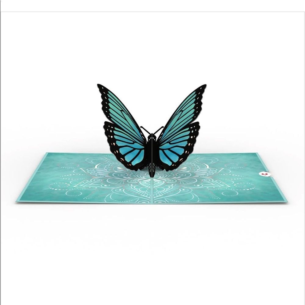 Mother’s Day Blue Morpho Butterfly Pop-Up card from Lovepop